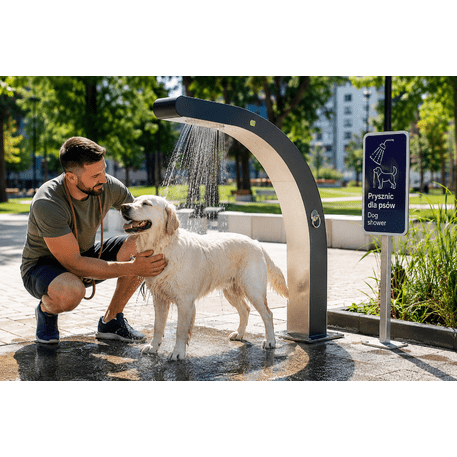 Doccia da esterno per cani “Dog Showy”