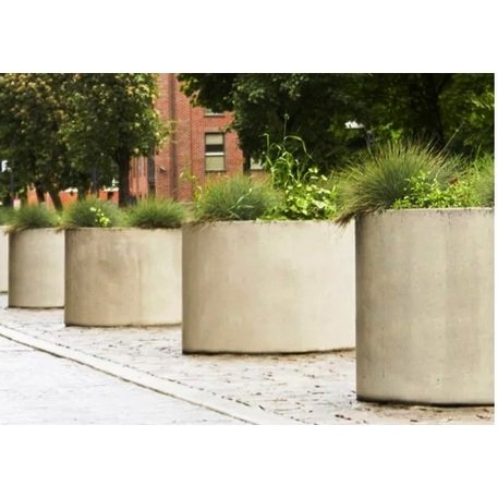 Betoninis lauko vazonas, gėlinė 'Ø115xH/80cm'