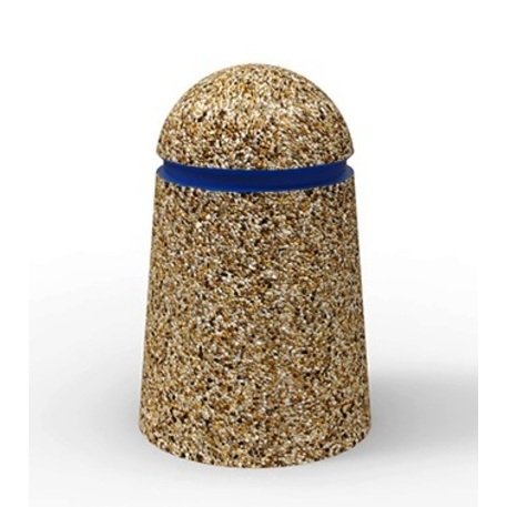 Betoninis atitvėrimo stulpelis apdirbtas smulkia granito skaldele 'Ø36xH/55cm'