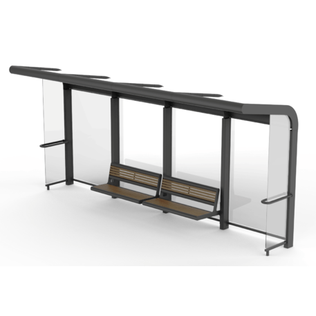 Autobusų stotelės stoginė, paviljonas 'BD/HOCKEY_WHC280.01/MDL'