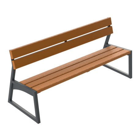 Metal bench 'BD/1308/MDL'