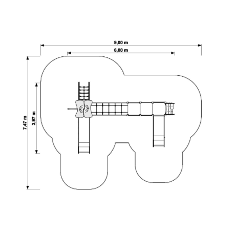 Kinderspielplatzelement 'MBG-341/P1123'