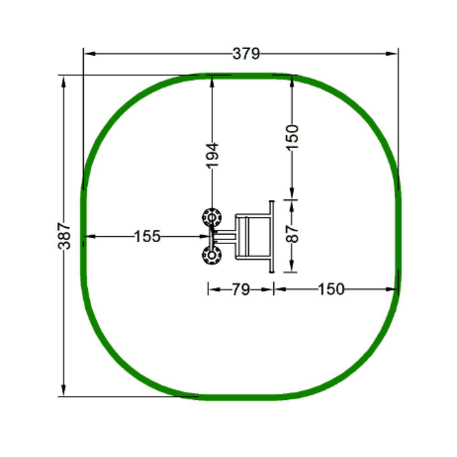 Lauko treniruoklis 'MBG_29/OFC-3A'