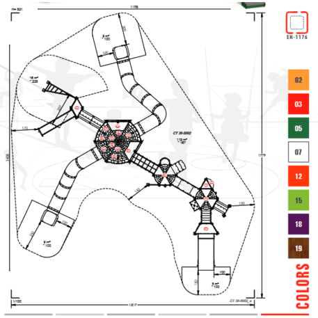 Children's playground element 'MBG-1033/CT 30-5002-15'