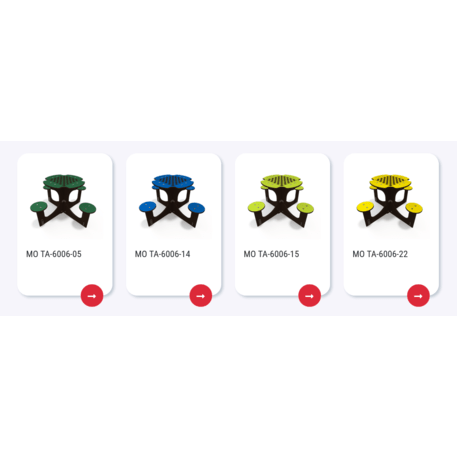 Žaidimų stalas su suolais vaikų aikštelėms 'MO_TA-6006-12'