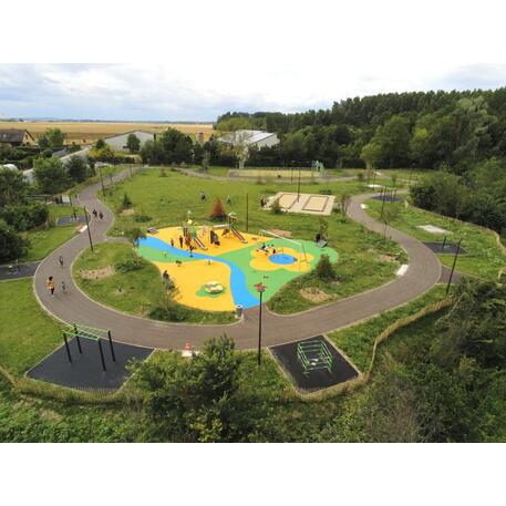 Spyruokliukas vaikų žaidimų aikštelėms 'Antelė MBG-1007/RE 216-24'