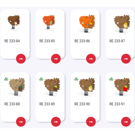 Spyruokliukas vaikų žaidimų aikštelėms 'MBG-1022_RE 233-05'