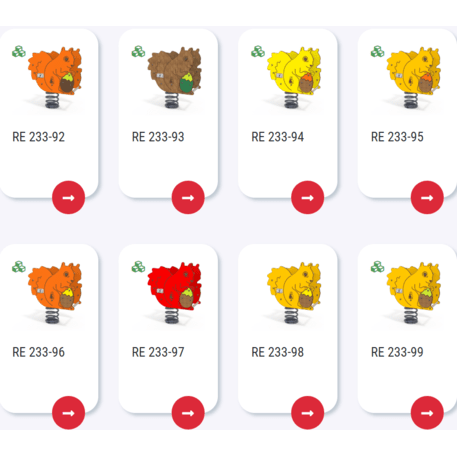 Spyruokliukas vaikų žaidimų aikštelėms 'MBG-1022_RE 233-05'