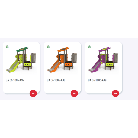 Vaikų žaidimų aikštelių įranga Baby linija – mažiesiems 'MBG-2027_BA 06-1005-A15'