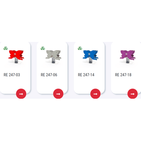 Spyruokliukas vaikų žaidimų aikštelėms 'MBG-1036_RE 247-02'