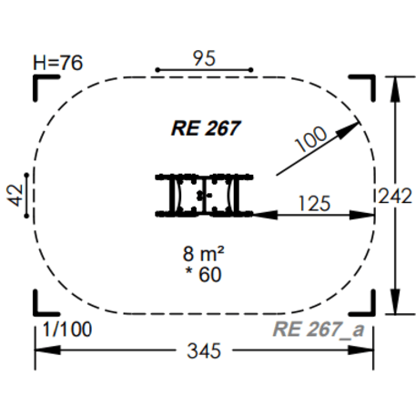 Spyruokliukas vaikų žaidimų aikštelėms 'MBG-1056_RE 267-15'