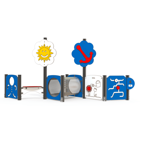 Vaikų žaidimų aikštelių įranga Baby linija – mažiesiems 'MBG-2043_BA 06-1012-T01'