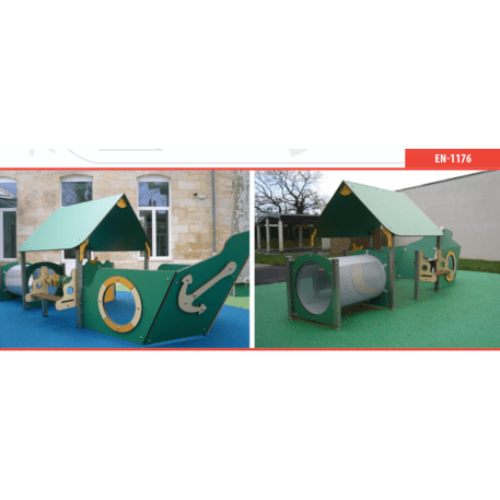  Vaikų žaidimo aikštelės kompleksas, kolekcija 'Piratų laivas / MBG-1171_CI 03-1003-Q99'