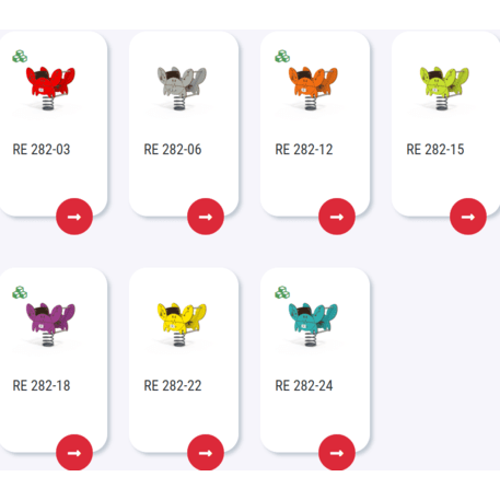 Spyruokliukas vaikų žaidimų aikštelėms 'MBG-1065_RE 282-02'