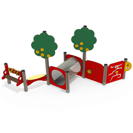 Vaikų žaidimų aikštelių įranga Baby linija – mažiesiems 'MBG-2058_BA 06-1023-A03'