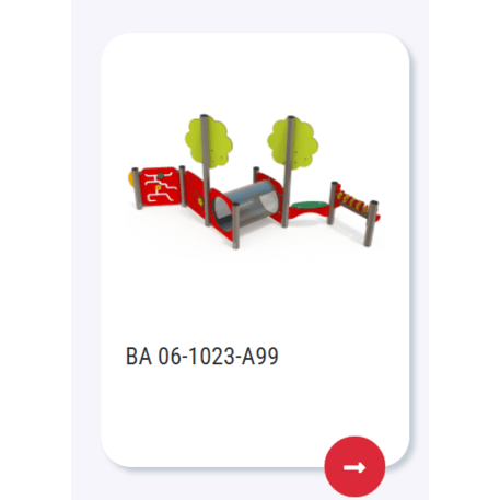 Vaikų žaidimų aikštelių įranga Baby linija – mažiesiems 'MBG-2058_BA 06-1023-A03'