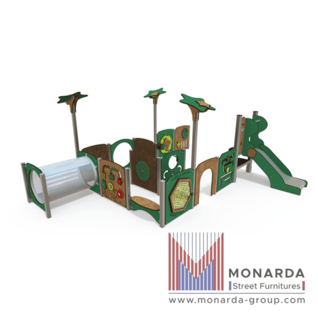 Vaikų žaidimų aikštelių įranga Baby linija – mažiesiems 'MBG-2076_BA 06-1035-O05'