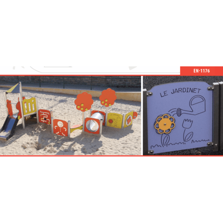 Vaikų žaidimų aikštelių įranga Baby linija – mažiesiems 'MBG-2076_BA 06-1035-O05'