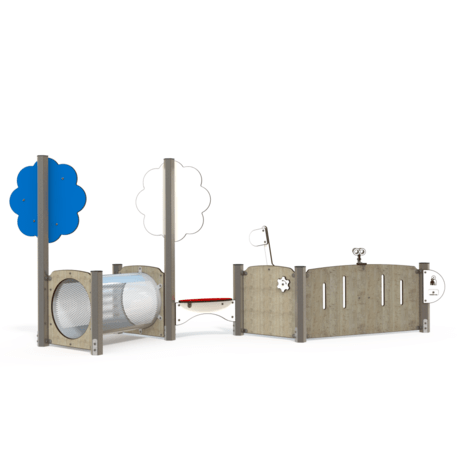 Vaikų žaidimų aikštelių įranga Baby linija – mažiesiems 'MBG-2077_BA 06-1036-T01'