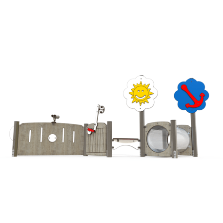 Vaikų žaidimų aikštelių įranga Baby linija – mažiesiems 'MBG-2077_BA 06-1036-T01'