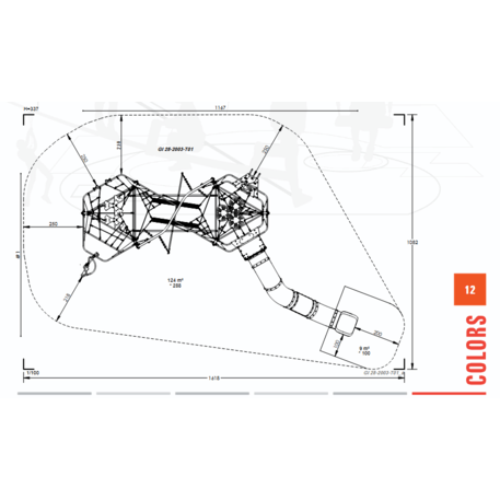  Vaikų žaidimo aikštelės kompleksas, kolekcija 'Giga / MBG-1294_GI 28-2003-T01'