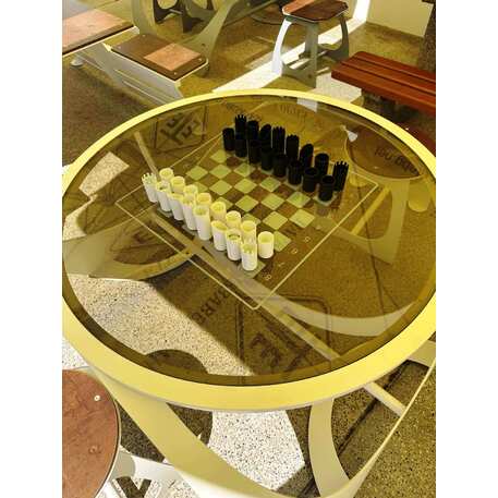 Metalinė kėdė 'Premium / 40x40xH/40cm / BS-411'