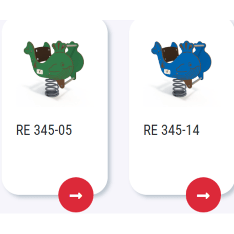 Spyruokliukas vaikų žaidimų aikštelėms 'MBG-1141_RE 345-24'