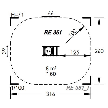 Spyruokliukas vaikų žaidimų aikštelėms 'MBG-1147_RE 351-01'