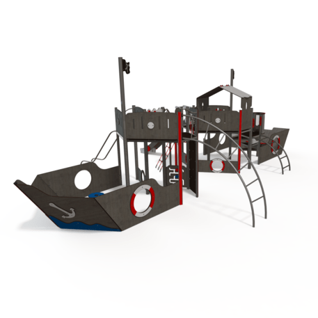  Vaikų žaidimo aikštelės kompleksas, kolekcija 'Piratų laivas / MBG-1240_CI 15-2003-T02'