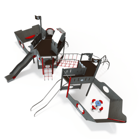  Vaikų žaidimo aikštelės kompleksas, kolekcija 'Piratų laivas / MBG-1240_CI 15-2003-T02'