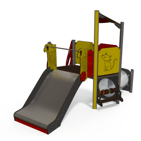 Žaidimų aikštelių kompleksas vaikams nuo 2 metų amžiaus – kolekcija 'MINI / MBG-2166_MI 09-1012-T01'