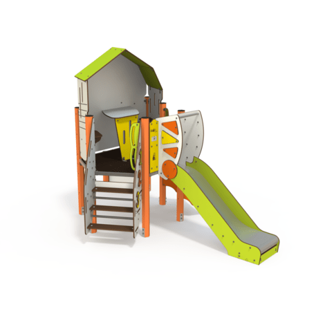 Žaidimų aikštelių kompleksas vaikams nuo 2 metų amžiaus – kolekcija 'MINI / MBG-2176_MI 09-1020-AC07'