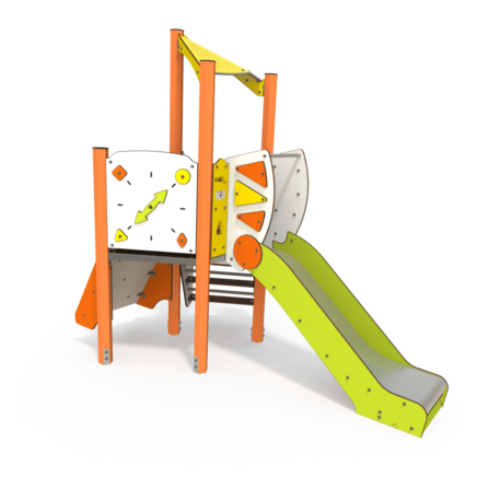 Žaidimų aikštelių kompleksas vaikams nuo 2 metų amžiaus – kolekcija 'MINI / MBG-2186_MI 09-1037-AC07'