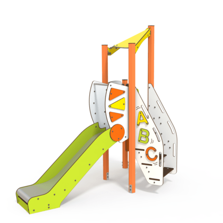 Žaidimų aikštelių kompleksas vaikams nuo 2 metų amžiaus – kolekcija 'MINI / MBG-2186_MI 09-1037-AC07'