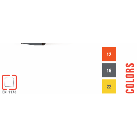 Žaidimų aikštelių kompleksas vaikams nuo 2 metų amžiaus – kolekcija 'MINI / 'MBG-2263_MI 09-2065-A15'