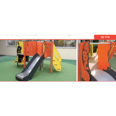 Žaidimų aikštelių kompleksas vaikams nuo 2 metų amžiaus – kolekcija 'MINI / MBG-2274_MI 09-2071-T01'