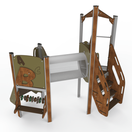 Žaidimų aikštelių kompleksas vaikams nuo 2 metų amžiaus – kolekcija 'MINI / MBG-2208_MI 09-2003-N98'