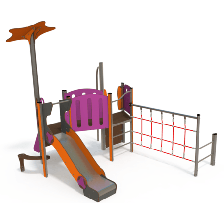 Žaidimų aikštelių kompleksas vaikams nuo 2 metų amžiaus – kolekcija 'MINI / MBG-2226_MI 09-2010-O98'