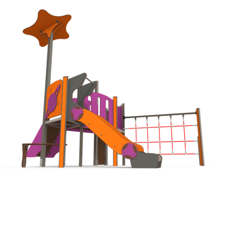 Žaidimų aikštelių kompleksas vaikams nuo 2 metų amžiaus – kolekcija 'MINI / MBG-2226_MI 09-2010-O98'