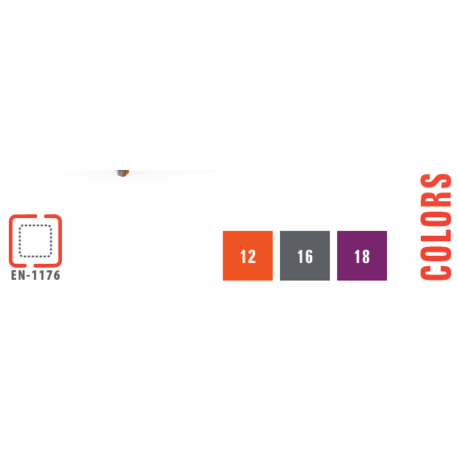 Žaidimų aikštelių kompleksas vaikams nuo 2 metų amžiaus – kolekcija 'MINI / MBG-2226_MI 09-2010-O98'