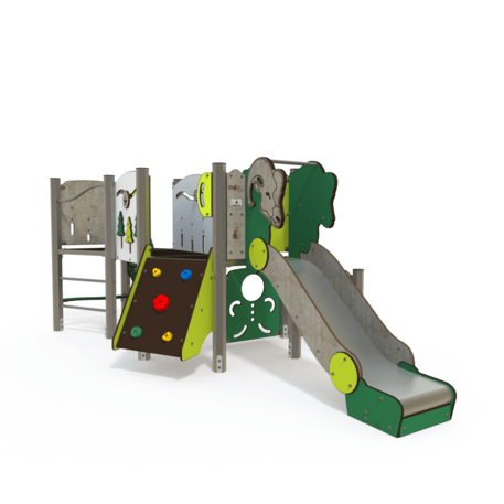 Žaidimų aikštelių kompleksas vaikams nuo 2 metų amžiaus – kolekcija 'MINI / MBG-2292_MI 09-2082-T04'