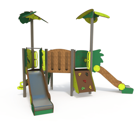 Žaidimų aikštelių kompleksas vaikams nuo 2 metų amžiaus – kolekcija 'MINI / MBG-2239_MI 09-2032-P15'