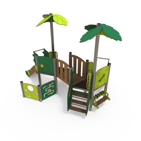 Žaidimų aikštelių kompleksas vaikams nuo 2 metų amžiaus – kolekcija 'MINI / MBG-2239_MI 09-2032-P15'