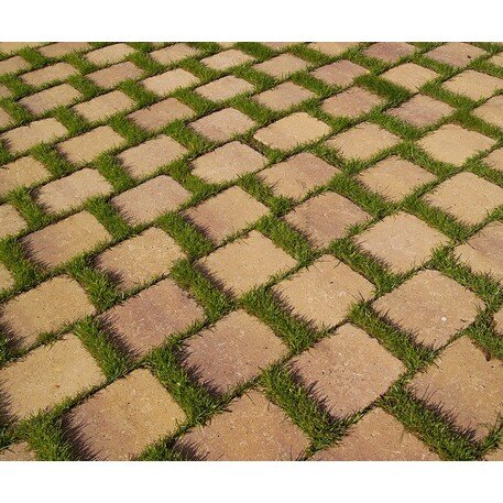 Biologiškai skaidomas medienos kompozito separatorius – žolei augti tarp trinkelių 'Rasen-Mohr ®'