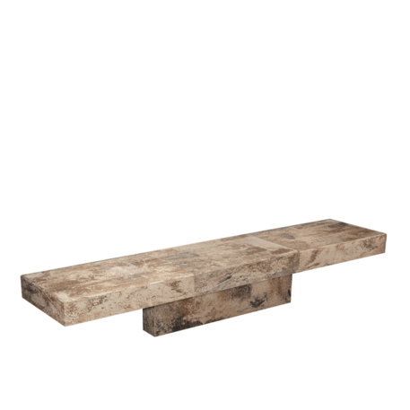 Betoninis modulinis suolas be atlošo 'Premium / Pause Central 262,5cm'