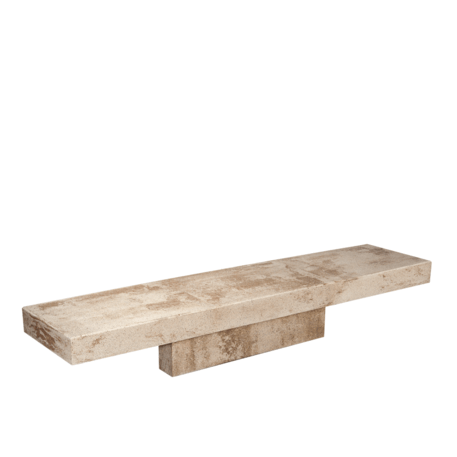 Betoninis modulinis suolas be atlošo 'Premium / Pause Central 262,5cm'