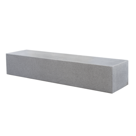 Betoninis suolas su atlošu ir medine sėdima dalimi 'Premium / Basic 60 / MDL_200/240/340cm'
