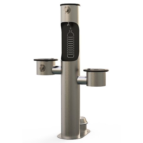 Geriamojo vandens kolonėlė su gertuve augintiniams 'Urbanista 7_6'