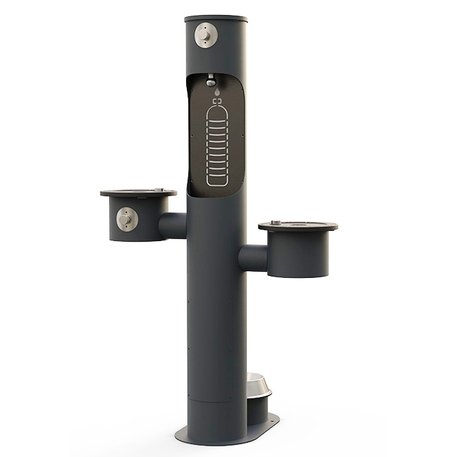 Geriamojo vandens kolonėlė su gertuve augintiniams 'Urbanista 7_6'