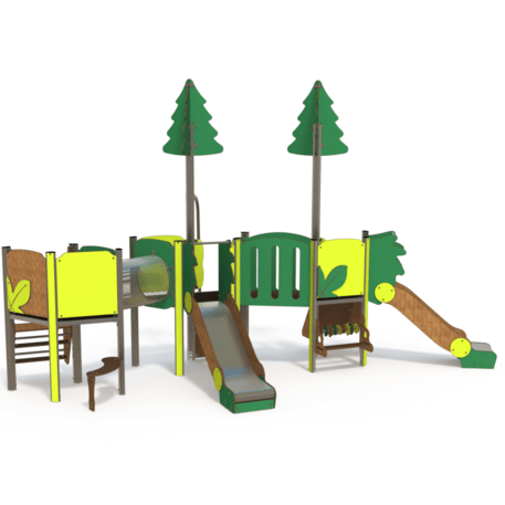 Žaidimų aikštelių kompleksas vaikams nuo 2 metų amžiaus – kolekcija 'MINI / MBG-2314_MI 09-3004-T02'
